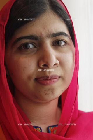 AAE-S-412422-4758 - Pakistani activist Malala Yousafzai (1997-), Nobel Peace Prize winner - Date of photography: 09/2017 - Photo of SASHENKA GUTIERREZ, 2017 / © ANSA / Alinari Archives