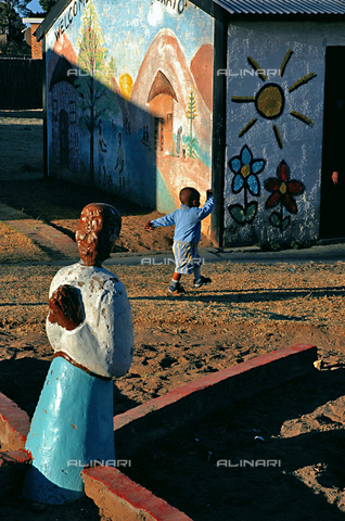 APN-F-026787-0000 - Lesotho  Maseru 2004  Maseru Children's Village  for orphans  homeless children  abused children and Aids orphansGraeme Williams/South - South Photographs / Africamediaonline/Archivi Alinari, Firenze