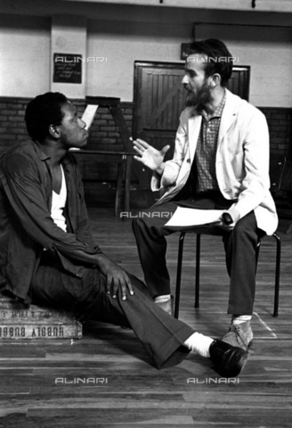 APN-F-146173-0000 - THEATRE: MUSIC: Drum February 1963. 'Sponono' a musical written by Alan Paton, music by Gideon Nxumalo and directing by Athol Fugard.  (photo unknown) - Baileys African History Archive / Africamediaonline/Archivi Alinari, Firenze