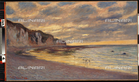 ATK-F-018865-0000 - Pointe de l'Ailly con la bassa marea, 1882,olio su tela,Monet, Claude,1840-1926, - Christie's Images Ltd / Artothek/Archivi Alinari