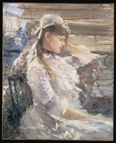 ATK-F-018872-0000 - Dietro le persiane, 1879,olio su tela,Morisot, Berthe,1841-1895, - Christie's Images Ltd / Artothek/Archivi Alinari