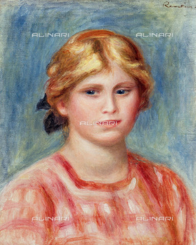 ATK-F-018894-0000 - Busto di donna con camicetta rosa, 1905,olio su tela,Renoir, Auguste,1841-1919 - Christie's Images Ltd / Artothek/Archivi Alinari