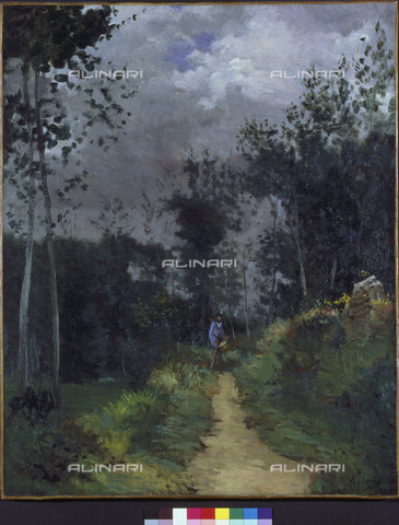 ATK-F-018902-0000 - Percorso nella foresta di Fontainebleau, 1870,,Sisley, Alfred,1839-1899 - Christie's Images Ltd / Artothek/Archivi Alinari