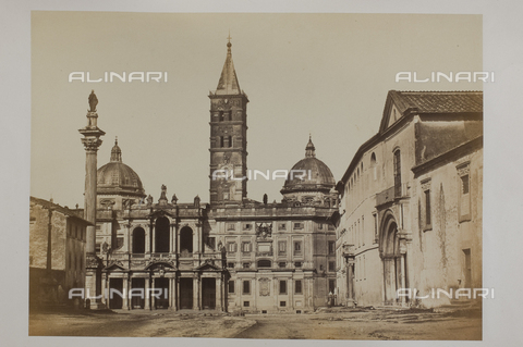 AVQ-A-000073-0014 - La basilica di S.Maria Maggiore a Roma - Data dello scatto: 1855 ca. - Archivi Alinari, Firenze