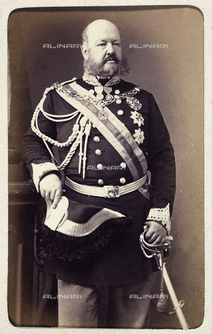 AVQ-A-000351-0053 - Portrait of Prince Eugenio Savoia Carignano - Date of photography: 1865 ca. - Alinari Archives, Florence