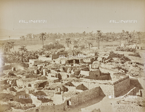 AVQ-A-000523-0044 - Karnak Village, Egypt - Date of photography: 1880 - 1890 - Alinari Archives, Florence