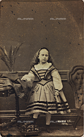 AVQ-A-000619-0010 - Portrait of Princess Beatrice of Saxe-Coburg-Gotha - Date of photography: 26/04/1864 - Alinari Archives, Florence