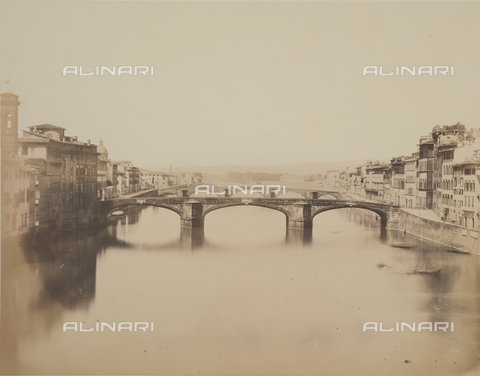 AVQ-A-000851-0002 - Ponte Santa Trinita a Firenze - Data dello scatto: 1856-1857 - Archivi Alinari, Firenze