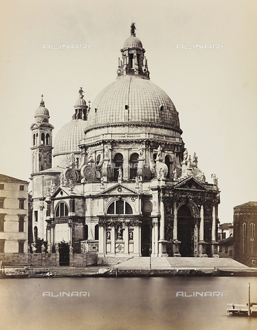 AVQ-A-001027-0064 - La Chiesa di Santa Maria della Salute, a Venezia - Data dello scatto: 1860-1870 - Archivi Alinari, Firenze