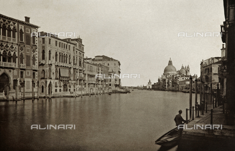 AVQ-A-001272-0067 - Veduta del Canal Grande a Venezia - Data dello scatto: 1890-1895 - Archivi Alinari, Firenze