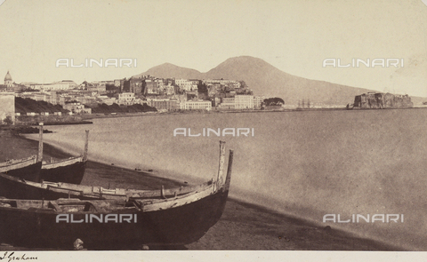 AVQ-A-002966-0016 - La riviera di Chiaia a Napoli, ripresa dalla Villa Comunale. - Data dello scatto: 1854-1863 - Archivi Alinari, Firenze