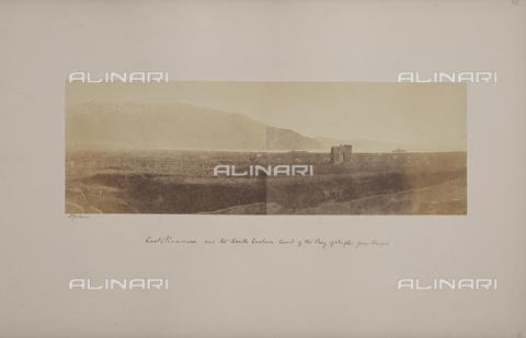 AVQ-A-002966-0088 - Il golfo di Napoli con Castellammare di Stabia. - Data dello scatto: 1854-1863 ca. - Archivi Alinari, Firenze