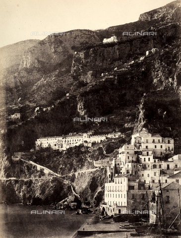 AVQ-A-002966-0100 - Il Convento dei Cappuccini ad Amalfi - Data dello scatto: 1854-1863 ca. - Archivi Alinari, Firenze