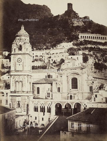 AVQ-A-002966-0101 - Il Duomo di Sant'Andrea ad Amalfi - Data dello scatto: 1854-1863 ca. - Archivi Alinari, Firenze