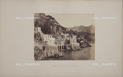 AVQ-A-002966-0103 - Atrani, località della Costa Amalfitana - Data dello scatto: 1854-1863 ca. - Archivi Alinari, Firenze
