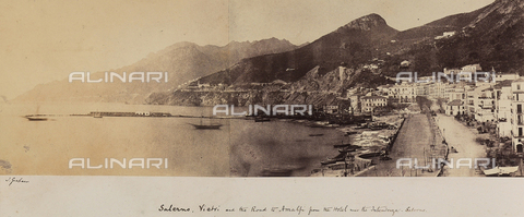 AVQ-A-002966-0113 - Salerno, Vietri e la strada per Amalfi. - Data dello scatto: 1854-1863 ca. - Archivi Alinari, Firenze