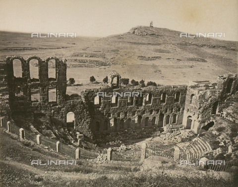 AVQ-A-003848-0021 - "Souvenirs d'Orient": l'Odeon di Erode Attico ad Atene - Data dello scatto: 1871 - Archivi Alinari, Firenze