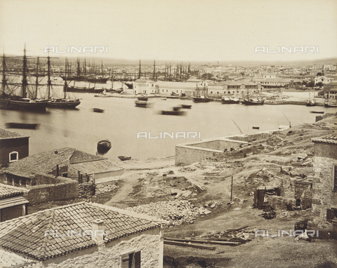 AVQ-A-003848-0037 - "Souvenirs d'Orient": il porto del Pireo, Atene - Data dello scatto: 1871 - Archivi Alinari, Firenze