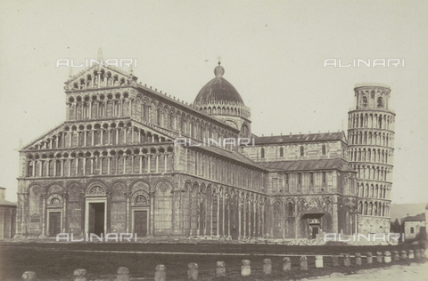 AVQ-A-003862-0096 - Il Duomo e il Campanile di Pisa - Data dello scatto: 1860 ca. - Archivi Alinari, Firenze