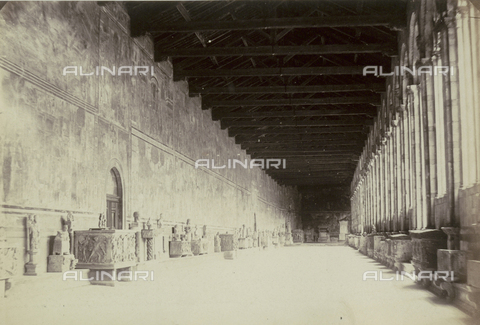 AVQ-A-003862-0099 - Interno del Camposanto di Pisa - Data dello scatto: 1860 ca. - Archivi Alinari, Firenze