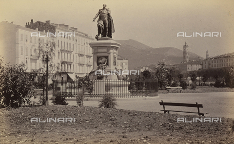 AVQ-A-003921-0017 - Il monumento di Masséna a Nizza, opera dello scultore Albert Carrier-Belleuse - Data dello scatto: 1875 ca. - Archivi Alinari, Firenze