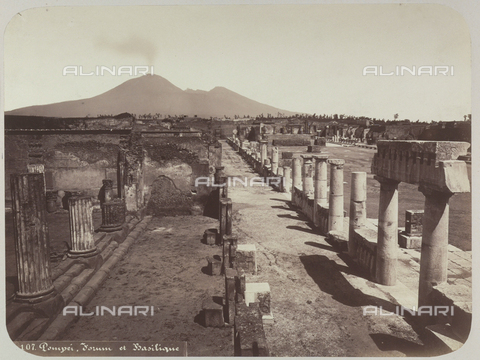 AVQ-A-004117-0032 - Il Foro di Pompei - Data dello scatto: 1865 ca. - Archivi Alinari, Firenze
