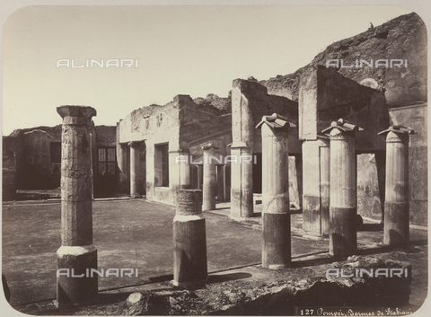 AVQ-A-004117-0033 - Le Terme Stabiane di Pompei - Data dello scatto: 1865 ca. - Archivi Alinari, Firenze