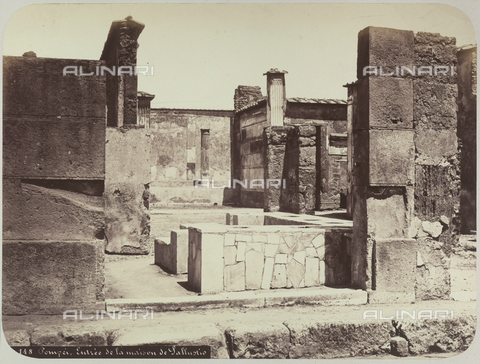 AVQ-A-004117-0038 - La Casa di Sallustio a Pompei - Data dello scatto: 1865 ca. - Archivi Alinari, Firenze
