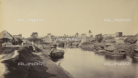 AVQ-A-004121-0006 - Canale di Calcutta, in India - Data dello scatto: 1863-1870 ca. - Archivi Alinari, Firenze