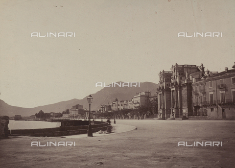 AVQ-A-004127-0049 - The Porta Felice and the Foro Italico in Palermo - Date of photography: 1875 ca. - Alinari Archives, Florence