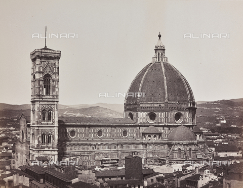 AVQ-A-004278-0028 - La cattedrale di Santa Maria del Fiore, Firenze - Data dello scatto: 1870 ca. - Archivi Alinari, Firenze