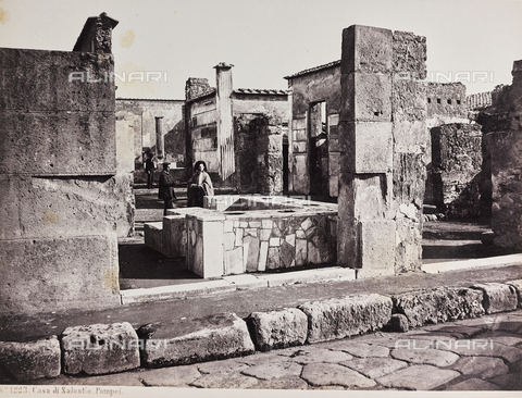 AVQ-A-004278-0043 - Casa di Sallustio, Pompei - Data dello scatto: 1885 ca. - Archivi Alinari, Firenze