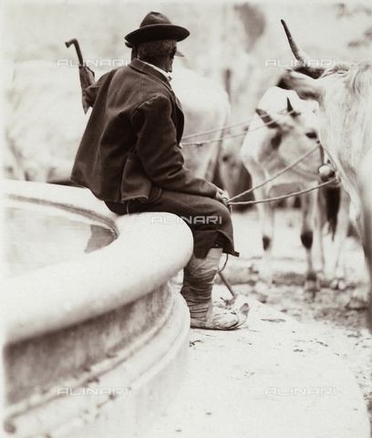 BAQ-F-001193-0000 - Contadino - Data dello scatto: 1903 - Archivi Alinari, Firenze