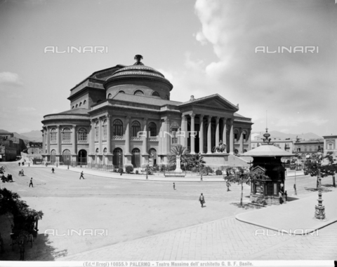 BGA-F-10855B-0000 - Il Teatro Massimo a Palermo - Data dello scatto: 1900 ca. - Archivi Alinari, Firenze