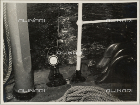 BMD-A-000001-0054 - From the album 'Regia Nave Scuola "Amerigo Vespucci"': equipment on board the ship - Date of photography: 1938 ca. - Alinari Archives, Florence