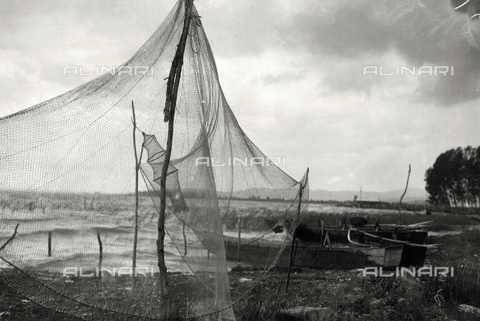 BMD-F-000234-0000 - View of the Lake Trasimeno - Date of photography: 1910 ca. - Alinari Archives, Florence