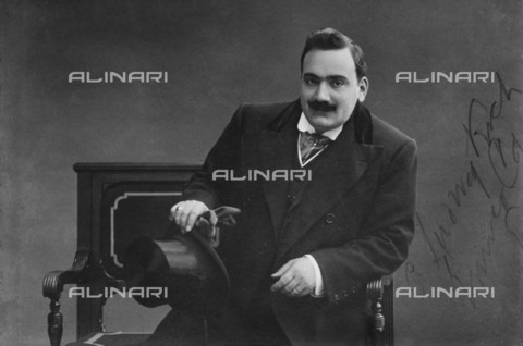 BPK-S-AA5014-0747 - Il tenore italiano Enrico Caruso (1873-1921) - Kunstbibliothek, SMB, Photothek Willy Rà¶mer / BPK/Archivi Alinari