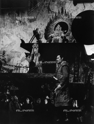 BPK-S-AA7000-5629 - Una scena dell'opera lirica "Turandot" di Giacomo Puccini - Willi Saeger / BPK/Archivi Alinari