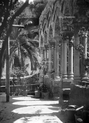 CAD-S-420005-0012 - Cloister of San Giovanni degli Eremiti, Palermo - Date of photography: 14/04/1928 - Alinari Archives, Florence