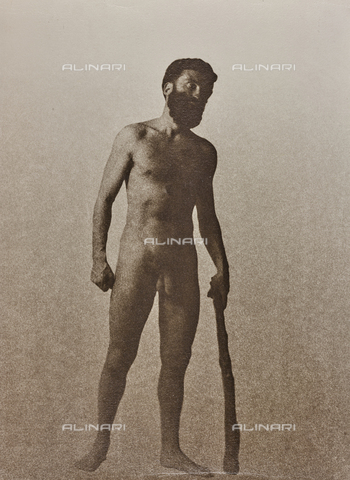 CMA-F-001041-0000 - The Italian aviator Guido Keller (1892-1929) nude portrait - Date of photography: 1925-1929 - Alinari Archives, Florence