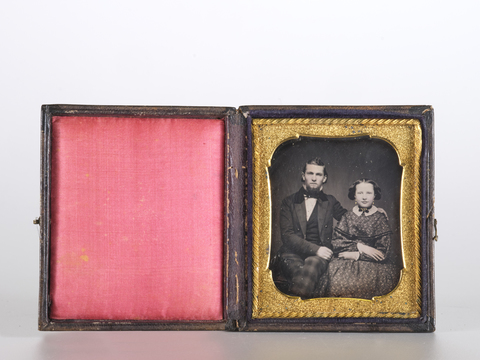DVQ-F-001966-0000 - Portrait of a couple - Date of photography: 1845 ca. - Alinari Archives, Florence