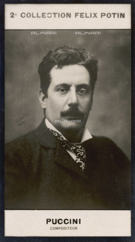 EVA-S-001005-1950 - Il compositore Giacomo Puccini (1858-1924) - © Mary Evans / Archivi Alinari