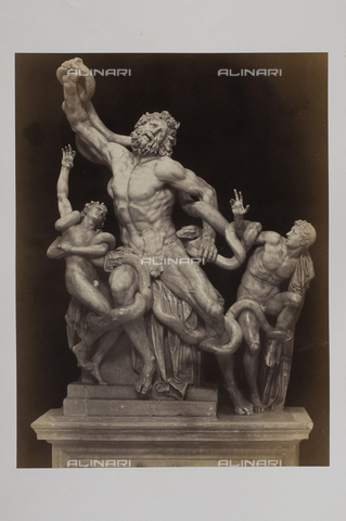 FBQ-A-006263-0021 - Il Laocoonte, Musei Vaticani, Roma - Data dello scatto: 1855 ca. - Archivi Alinari, Firenze