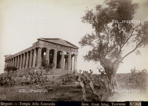 FBQ-F-006897-0000 - Il Tempio della Concordia ad Agrigento - Data dello scatto: 1880-1890 - Archivi Alinari, Firenze
