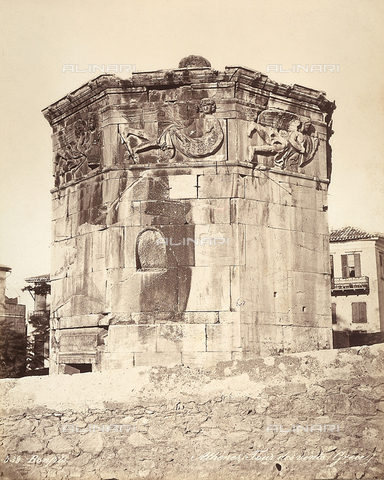 FCC-F-014322-0000 - La Torre dei Venti detto anche l'Orologio Idraulico di Atene - Data dello scatto: 1870 ca. - Archivi Alinari, Firenze