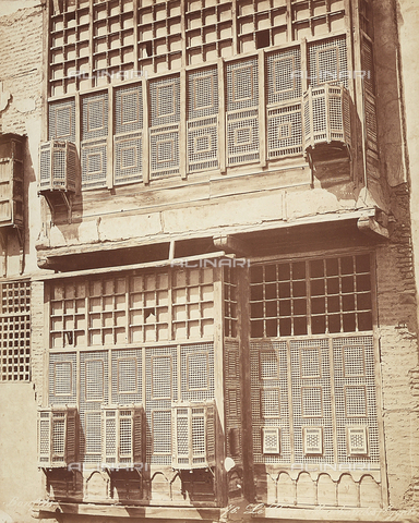 FCC-F-014328-0000 - Una finestra nella città del Cairo, in Egitto - Data dello scatto: 1870 ca. - Archivi Alinari, Firenze