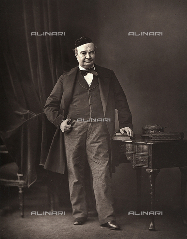 FCC-F-018829-0000 - Portrait of the French writer and literary critic, Charles Augustin Sainte-Beuve - Date of photography: 1850 ca. - Alinari Archives, Florence