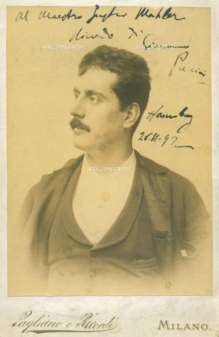 FIA-F-048860-0000 - Ritratto del compositore Giacomo Puccini - Fine Art Images/Archivi Alinari, Firenze