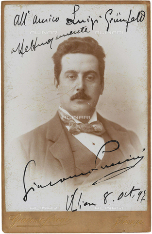 FIA-F-066081-0000 - Ritratto del compositore Giacomo Puccini nel 1897 - Fine Art Images/Archivi Alinari, Firenze