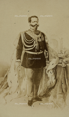FVD-F-003354-0000 - Ritratto di Vittorio Emanuele II di Savoia, Primo Re d'Italia (1820-1878) - Data dello scatto: 1865 ca. - Archivi Alinari, Firenze
